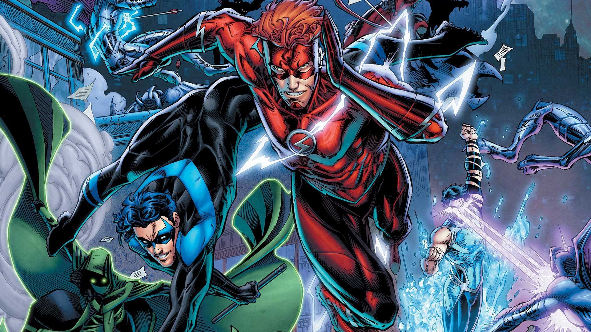Wally's popularity remained undiminished and he continued to grace the pages of DC Comics. (Image Via DC)